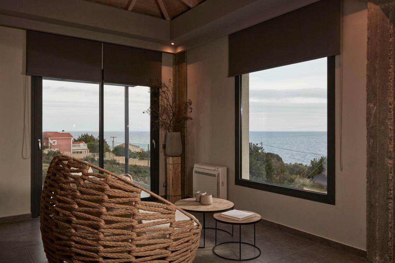 Villa Sea Front Spathion Exterior photo