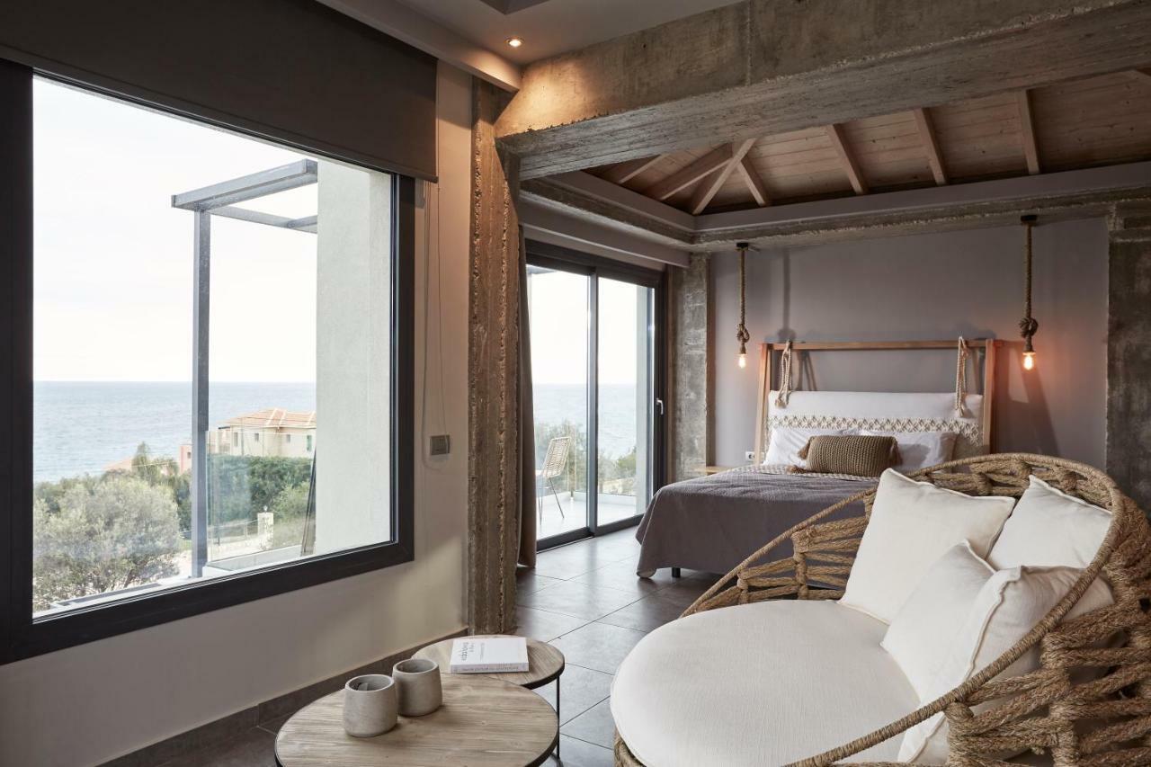 Villa Sea Front Spathion Exterior photo